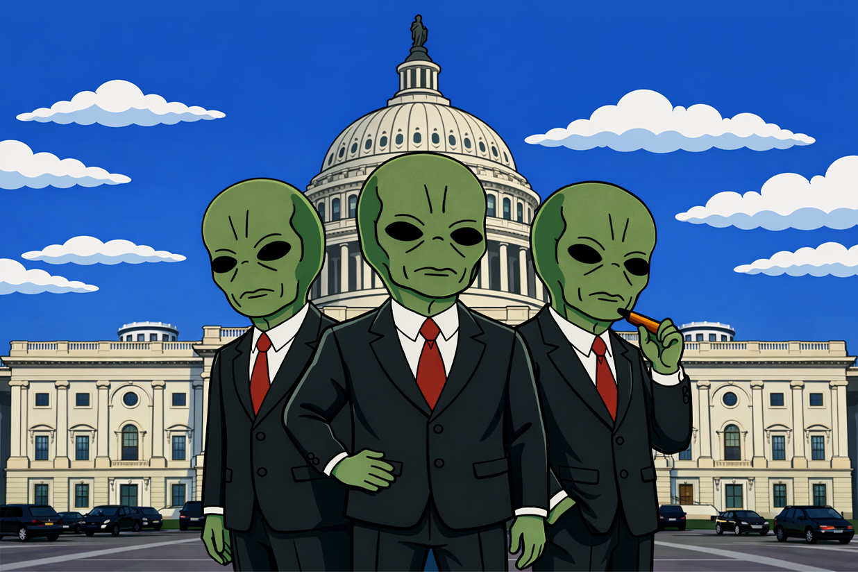 Aliens at US capitol